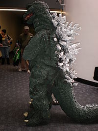 Godzilla (joué par Haruo Nakajima) dans le film de 1954.