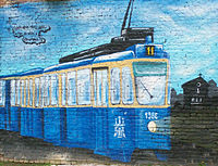 36: Grafiti zagrebačkog električnog tramvaja
