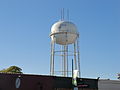 Grapevine Water Tower from Main Street, Oct 2012.jpg