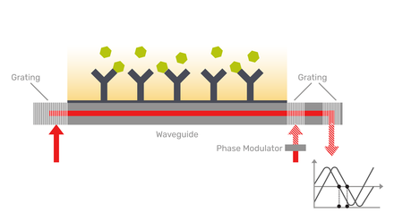 Grating-Coupled Interferometry schematics