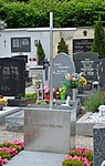 Grave design for Franz Wagner at the Amstetten city cemetery