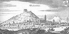 Grebenstein – Auszug aus der Topographia Hassiae von Matthäus Merian 1655