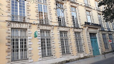 Hôtel de Laubardemont, façade cours du Chapeau-Rouge, 2021.jpg