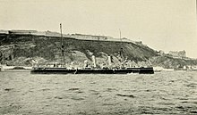 HMS Proserpine off Canada during Marescaux's period in command HMS Proserpine 1901 0267.jpg