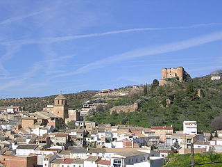 Huelma Place in Andalusia, Spain