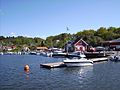 Hamnen vid Borgilefjorden