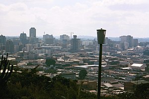 Pemandangan Harare dari Kopje