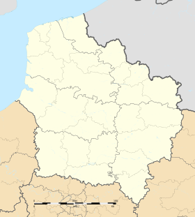 Se på Hauts-de-France administrative kart