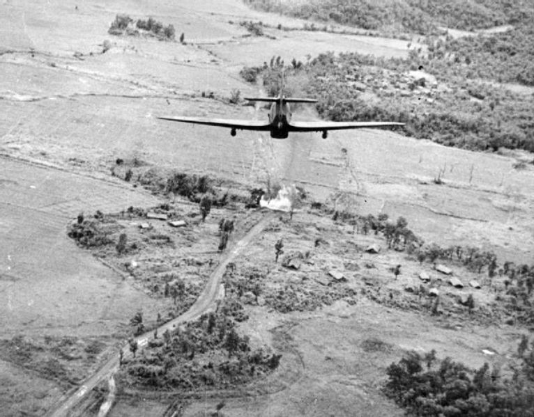 File:Hawker Hurricane attack bridge in Burma.jpg