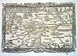 Карта Московії Сигізмунда Герберштейна, 1549 рік