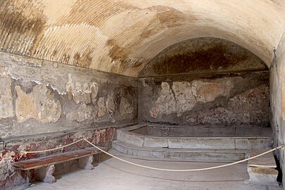 Badebecken, Terme Centrali (Herculaneum)