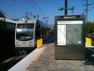 Highland Park station (Los Angeles Metro) Los Angeles Metro Rail station