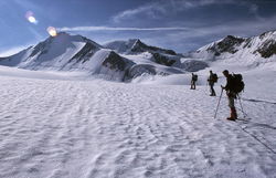 North face of Hintere Schwärze, June 2002