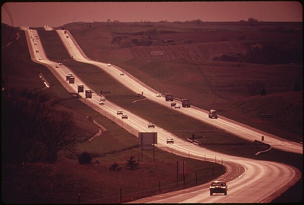 I-80 in May 1973