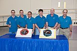 Thumbnail for File:ISS Expedition 29-30 cake-cutting ceremony.jpg