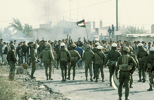 Intifada in Gaza Strip, 1987 V Dan Hadani Archive