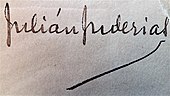 signature de Julián Juderías
