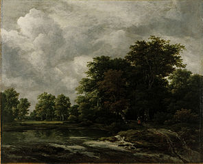 Wooded Landscape with Travellers