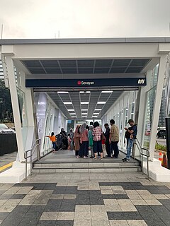 Senayan MRT station MRT station in Indonesia