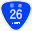 Japanese National Route Sign 0026.svg
