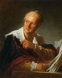 Presunto ritratto di Denis Diderot, opera di Fragonard nel 1769 circa[87]