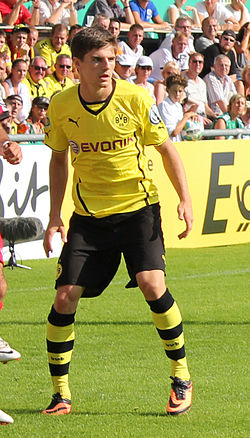 Hofmann 2013-ban a Borussia Dortmund színeiben