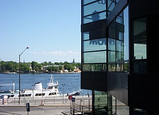 Vy över Stadsgården från Borgmästartrappan.