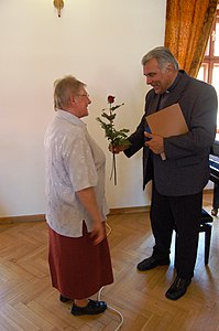 Mons. Josef Kajnek na Diecézním setkání seniorů a jejich přátel 2009