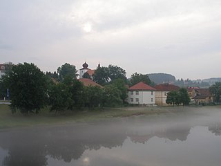 <span class="mw-page-title-main">Kamýk nad Vltavou</span> Municipality in Central Bohemian, Czech Republic