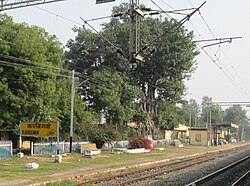 Kanpur'daki Karbigwan Tren İstasyonu