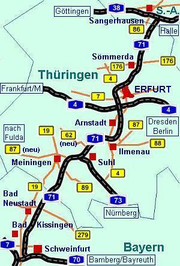 Germania Bundesautobahn 71