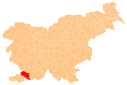 Erpelle-Cosina - Localizazion