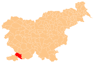 Municipality of Hrpelje-Kozina Municipality in Slovenia