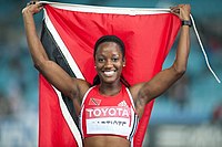 Bronzemedaillengewinnerin Kelly-Ann Baptiste