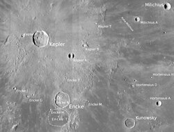 ケプラー 月のクレーター Wikipedia