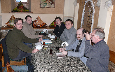 Ace^eVg, Volodymyr Obrizan, White guardian, Glavkom NN, Григорий Ганзбург и Щербинин Юрий в кафе.