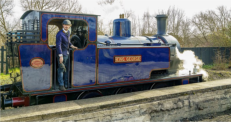 File:King George Steam Locomotive at Didcot Railway Centre 20th February 2023.jpg