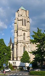 Characteristic tower of St. Gertrud