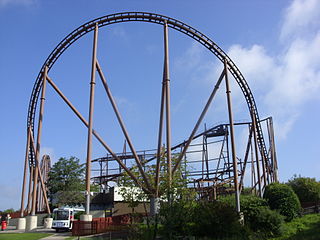 <span class="mw-page-title-main">Knightmare (roller coaster)</span> Defunct roller coaster in the UK