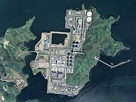 Kokatsujima Island and Tachibanawan Power Plants, Anan Tokushima Aerial photograph.2014.jpg