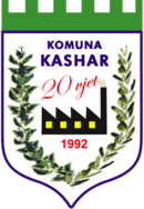 Coat of arms of the former municipality Komuna Kashar.png