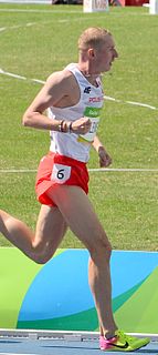 Krystian Zalewski Polish steeplechase runner