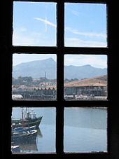 La Rhune, vista desde la casa de la Infanta.