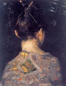 Woman with Pins