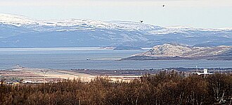 Overview of the runway Lakselv Airport, Banak overview 1.jpg