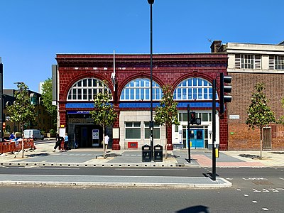 Lambeth North tube station