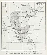 Linguistic map of the Madras Presidency Language map MadrasPresidency.jpg
