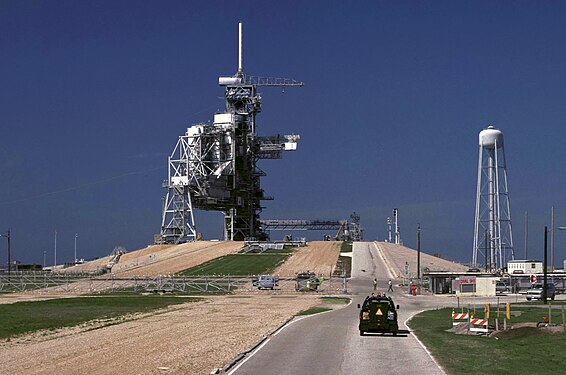 Launch Complex 39B for Space Shuttle, Kennedy Space Center, Florida, USA, 1988