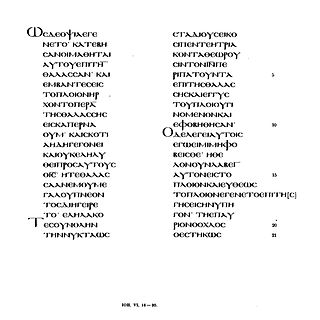 <span class="mw-page-title-main">Lectionary 269</span> New Testament manuscript