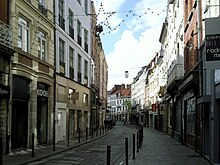 La rue de la Clé, l'une des rues commerçantes du Vieux-Lille.